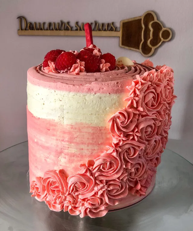 Layer cake Chocolat Framboise