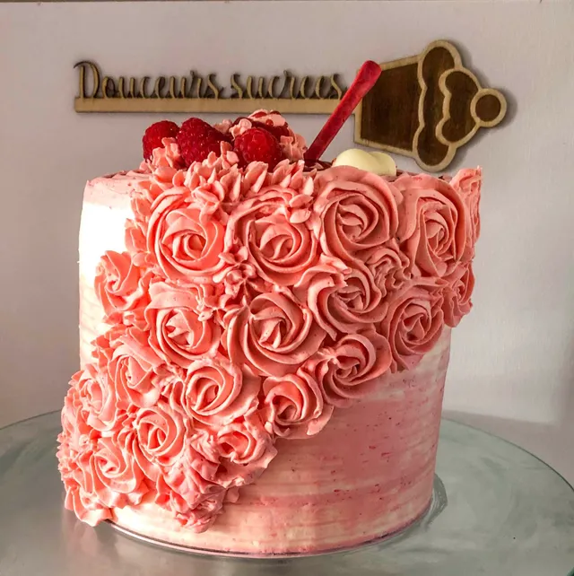 Layer cake Chocolat Framboise