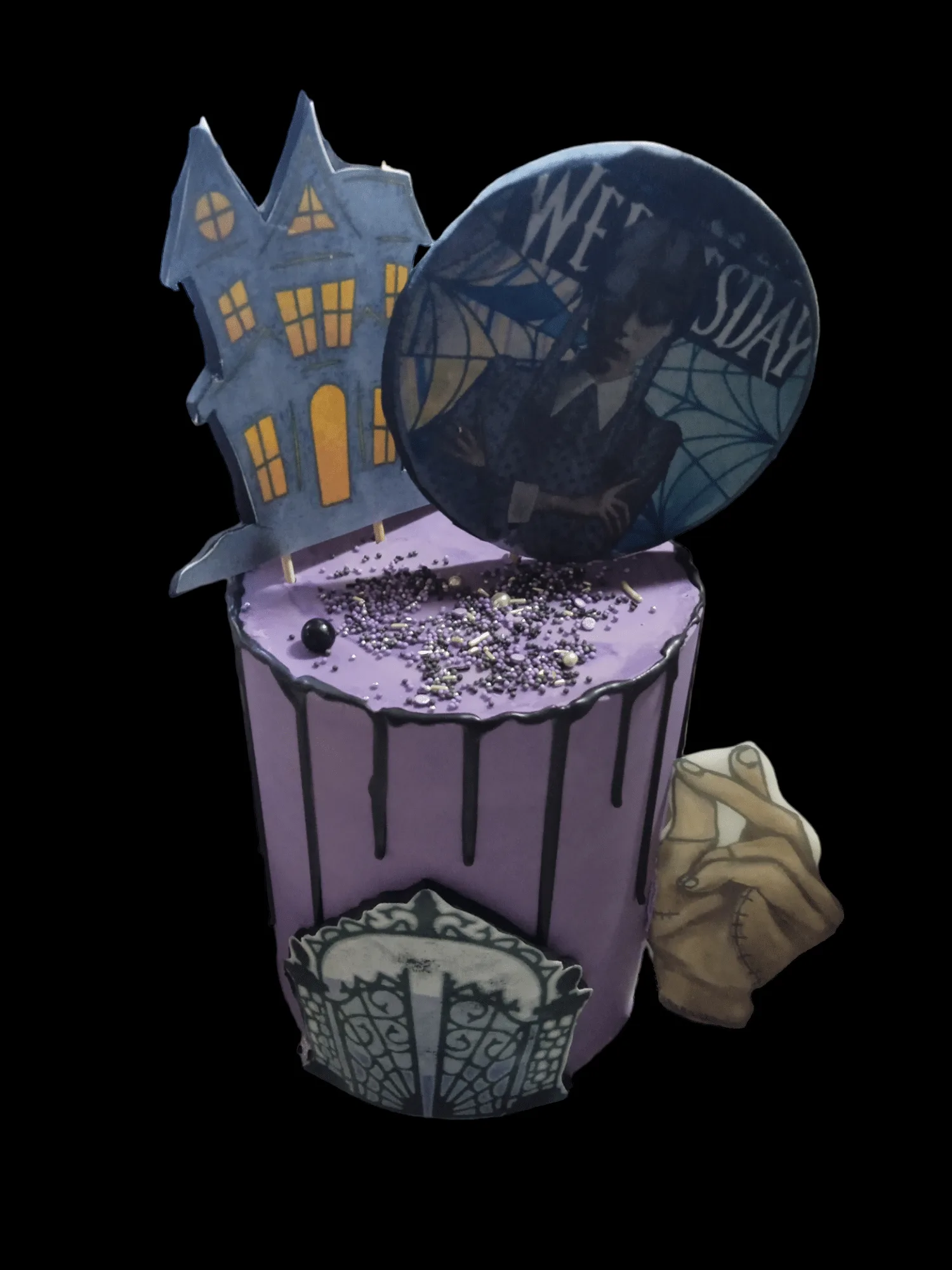 LAYER CAKE MERCREDI ADDAMS
