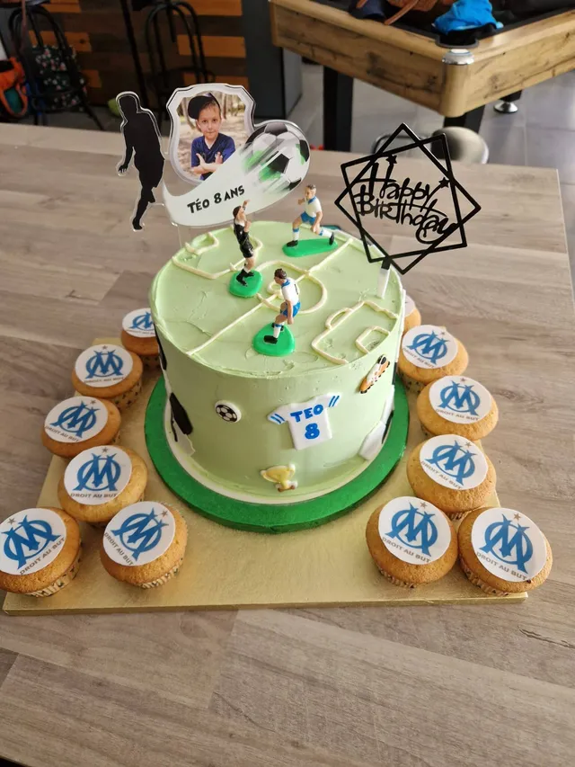 Layer cake thème football