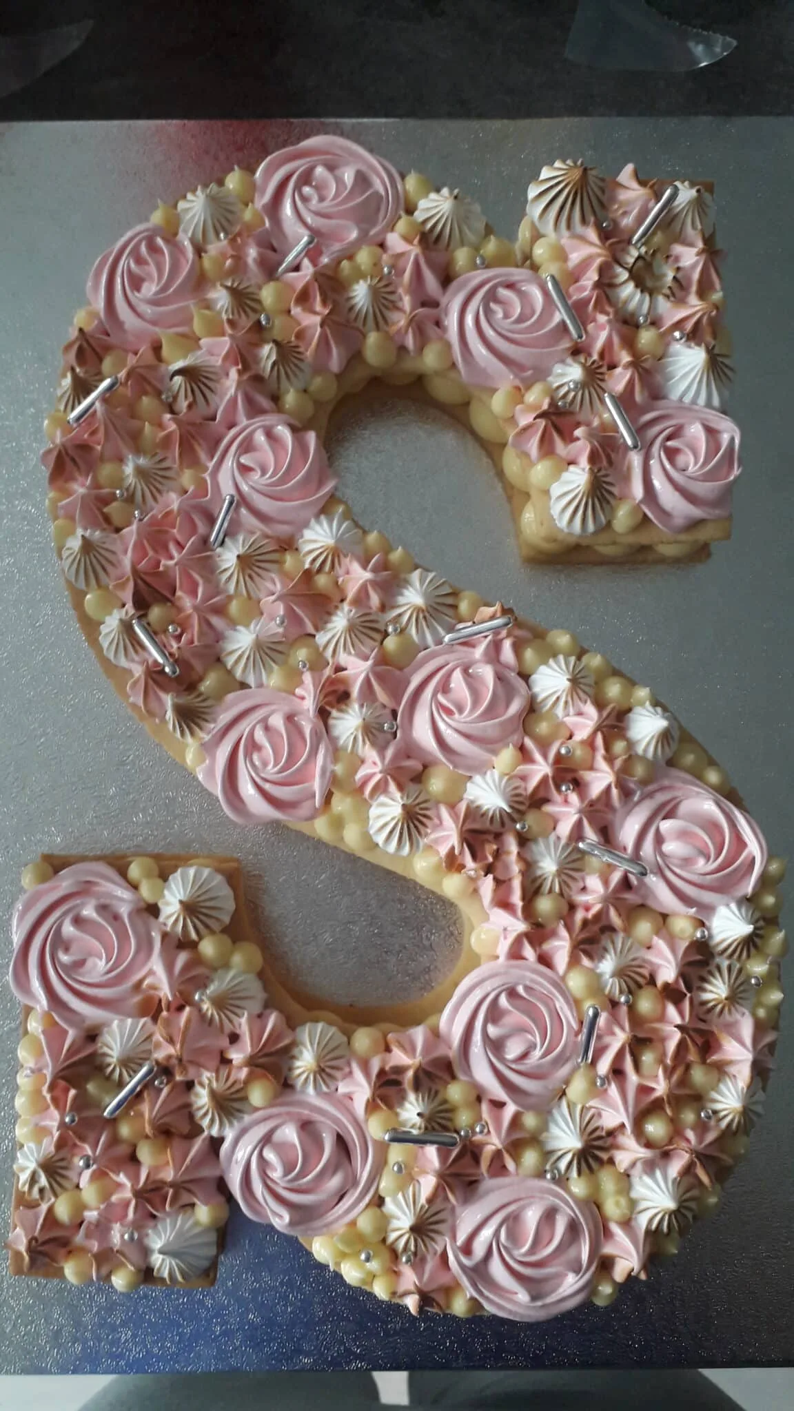 Letter cake