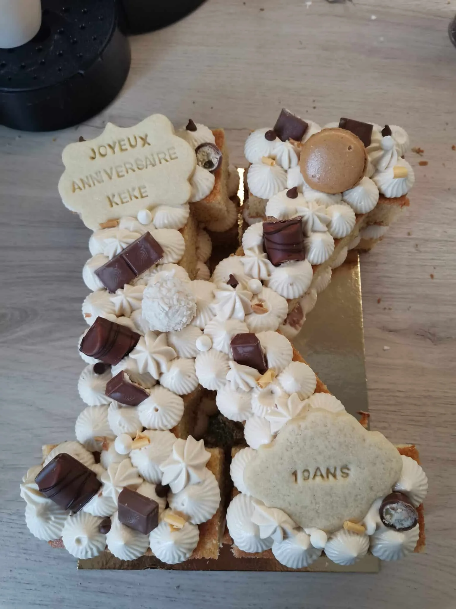 Number cake
