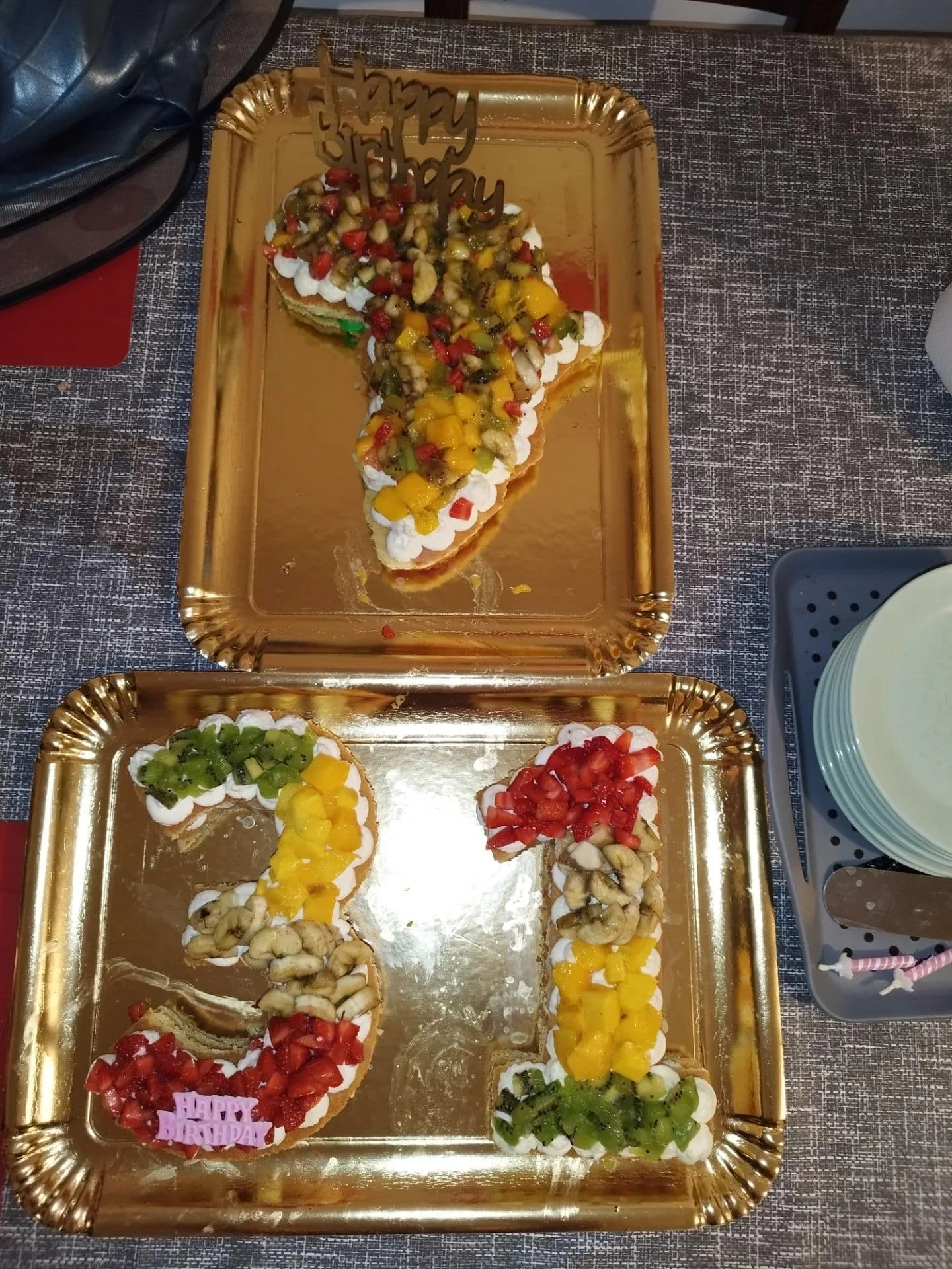 Number cake et continent cake
