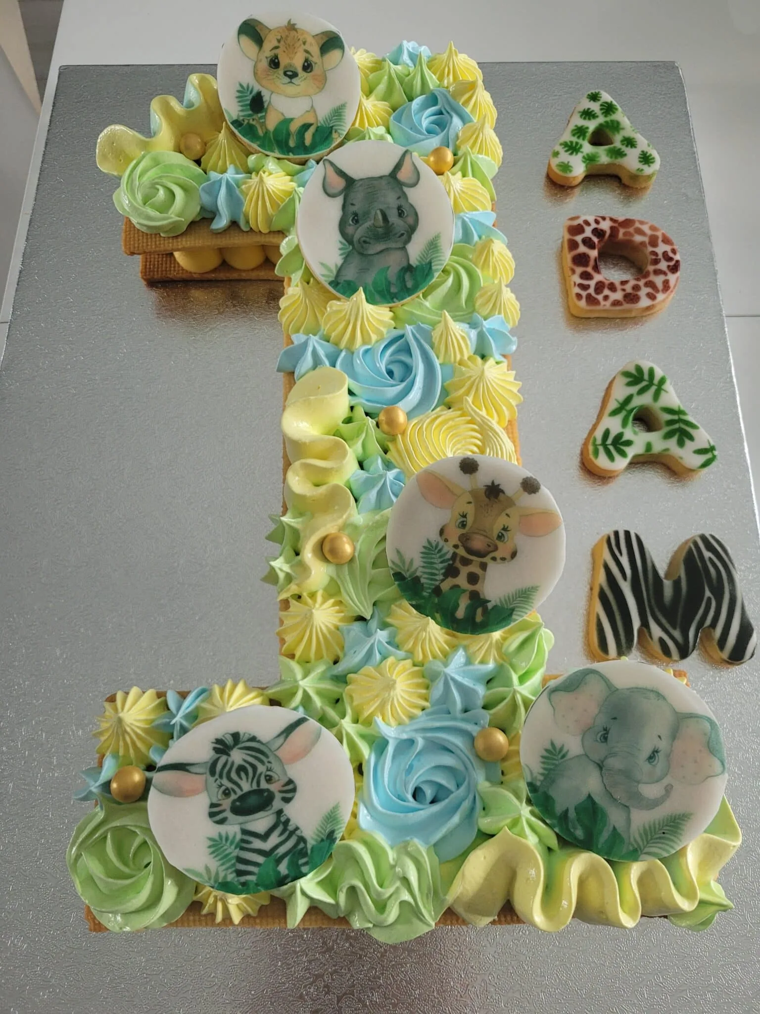Number cake jungle