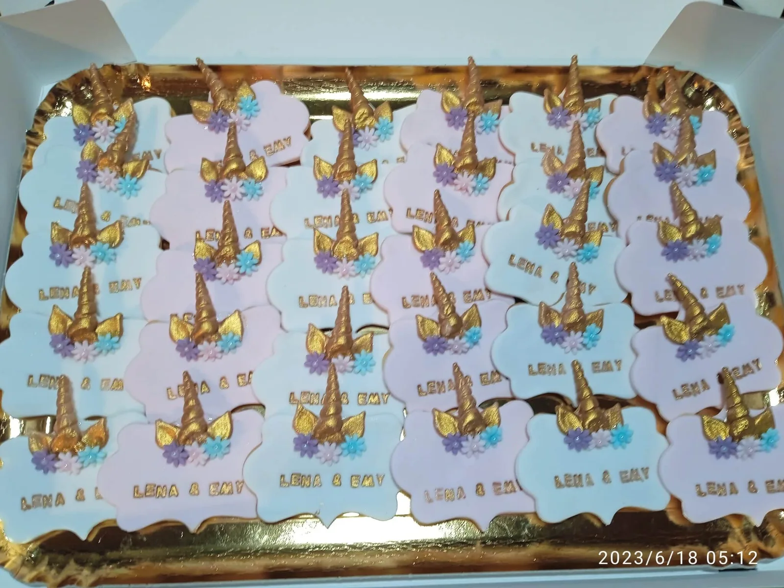 Sablés licorne