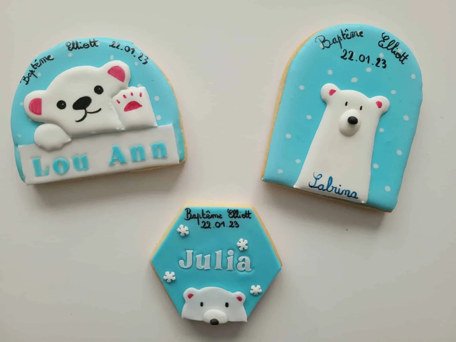 Sablés ours polaire