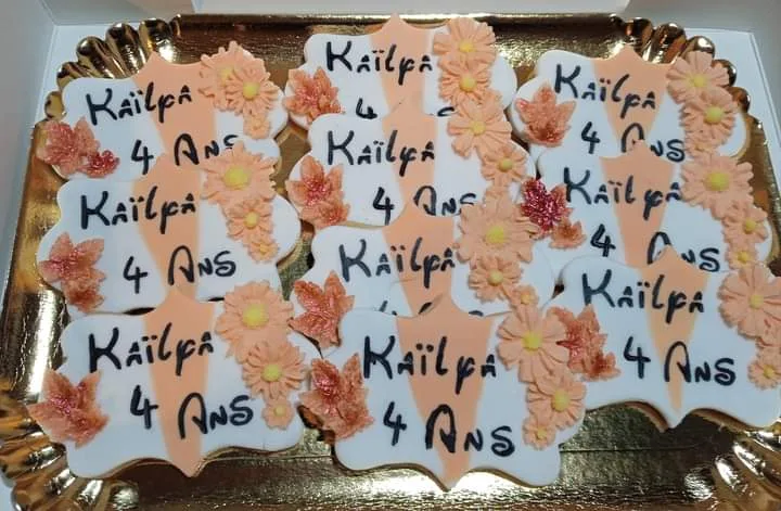 Sablés personnalisés