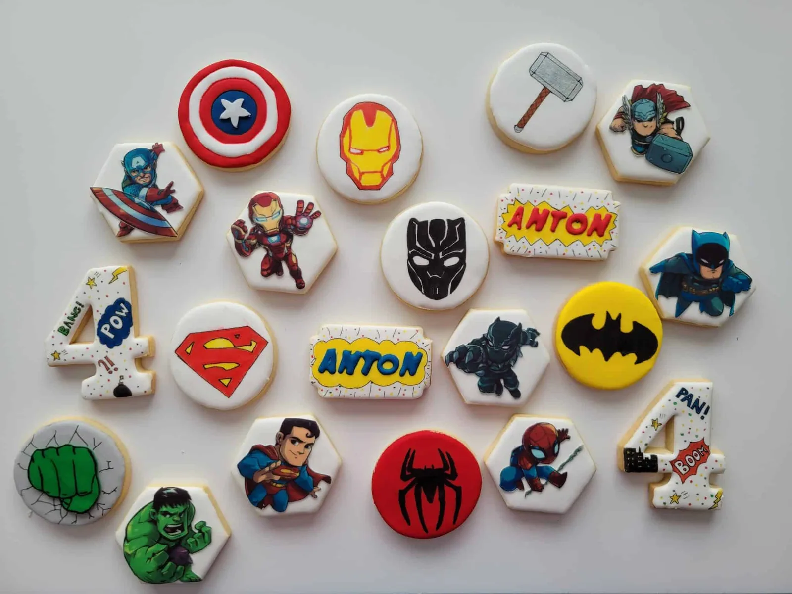 Sablés super Héros