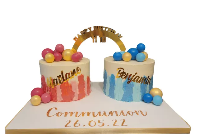Twin cake