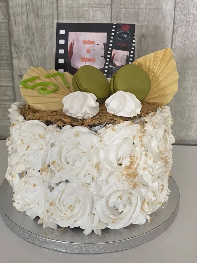 Layer cake pistache