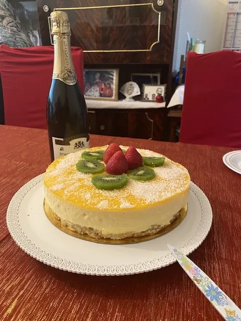 Mon entremets  Fraise