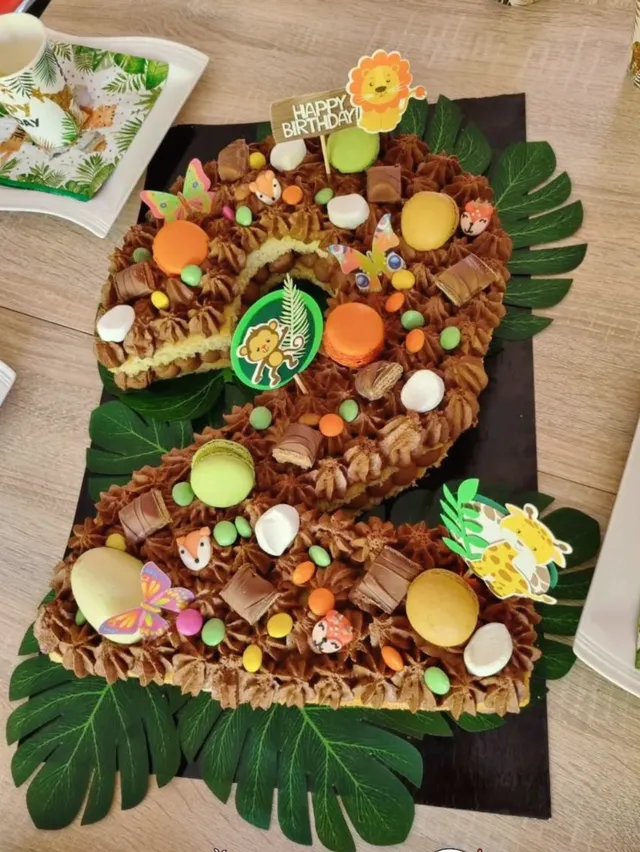 Number cake