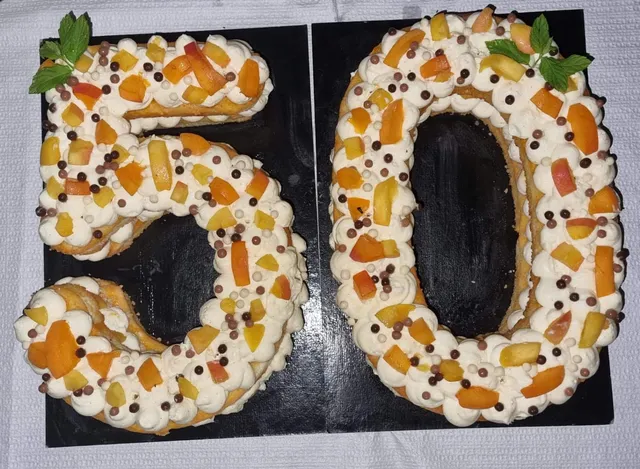 Number cake abricot vanille