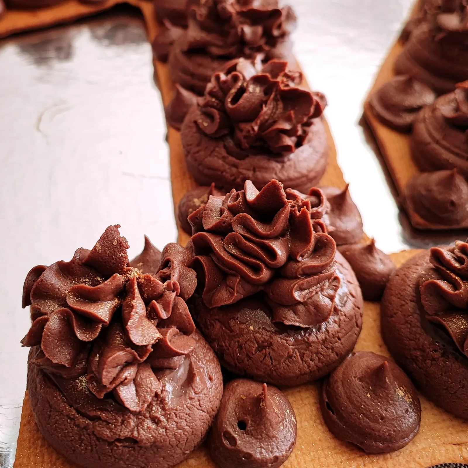 Number cake 2 chocolats