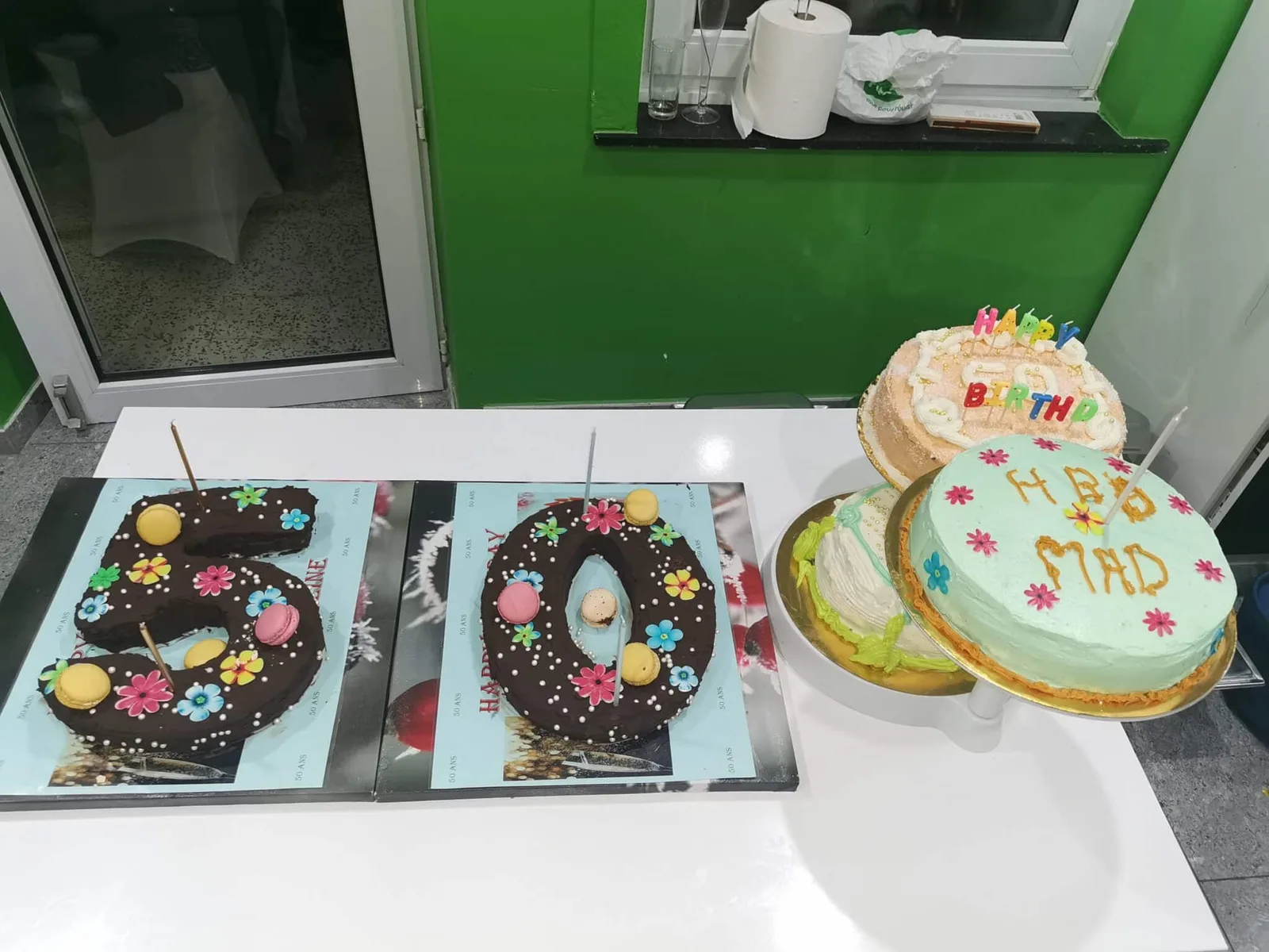 Number cake