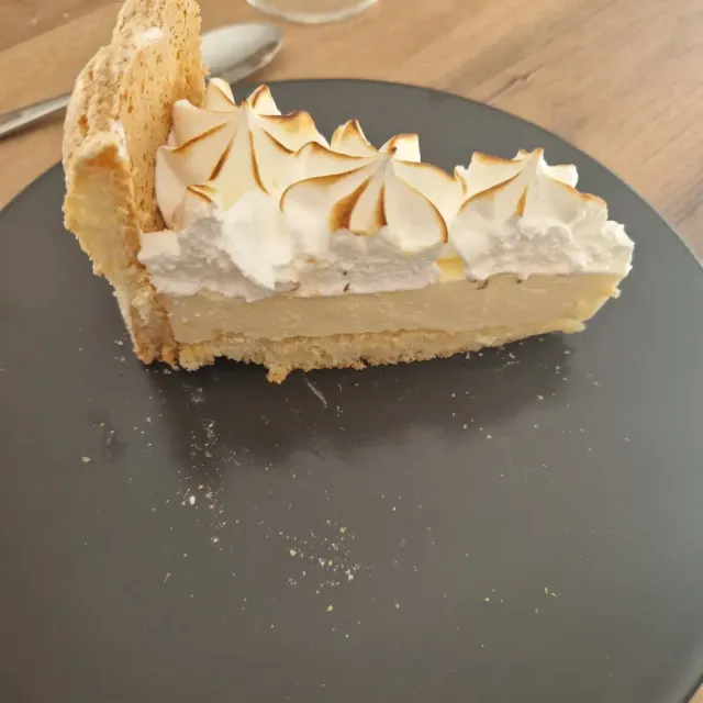 Charlotte citron meringuée