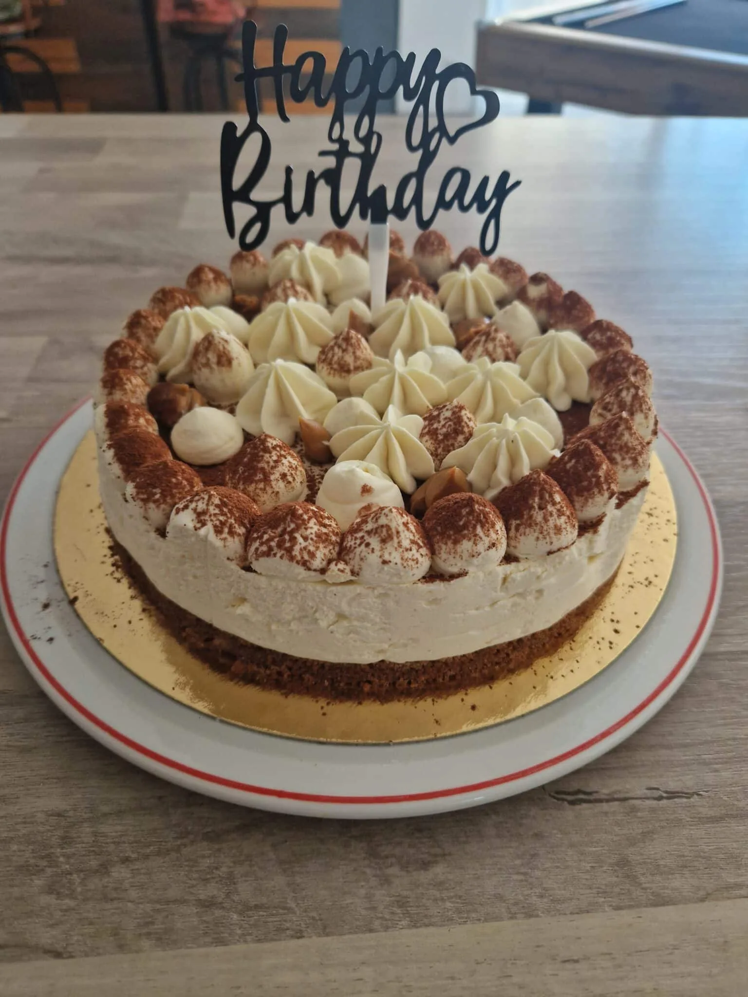 Entremet tiramisu speculoos café