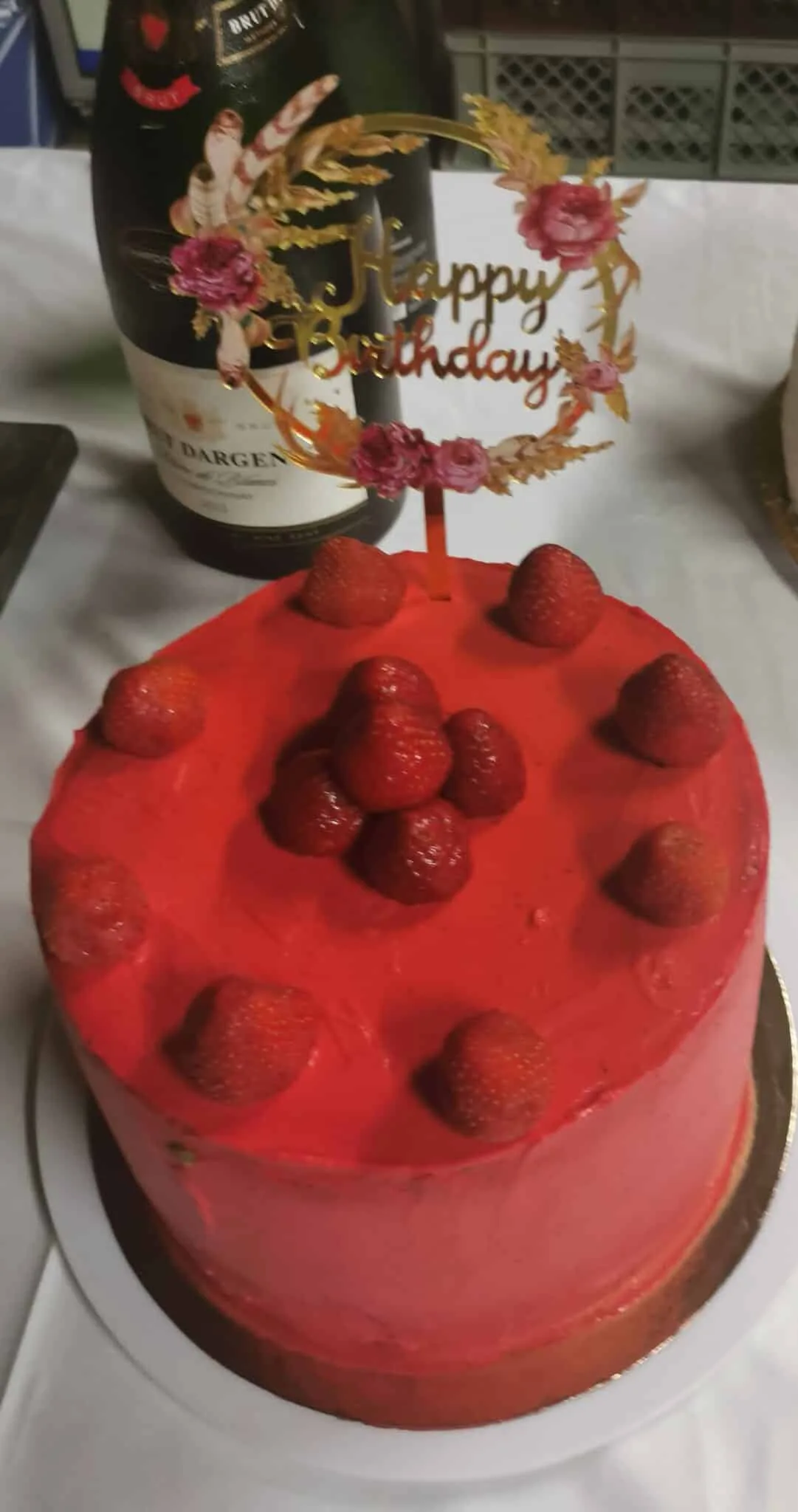 Molly cake nature fraise chantilly mascarpone