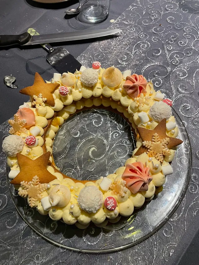 Number cake couronne de Noël