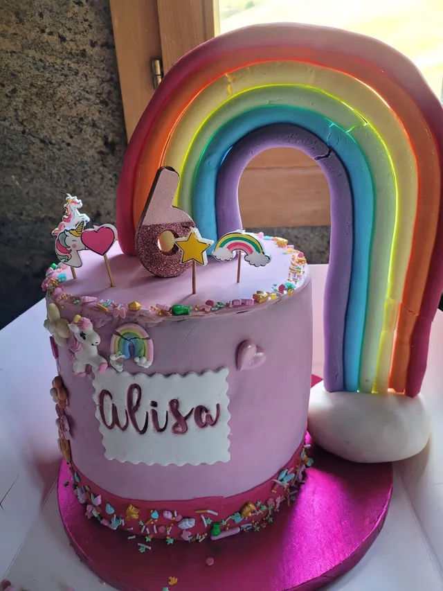 Rainbow Cake
