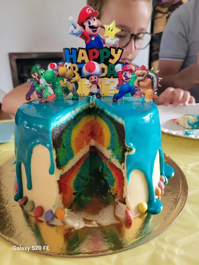 Rainbow cake