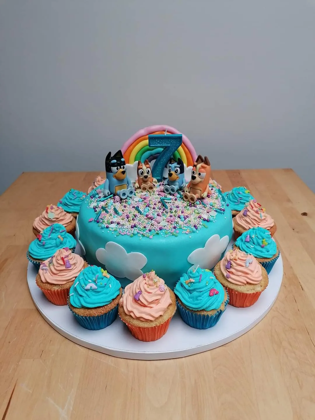 Gateau theme bluey