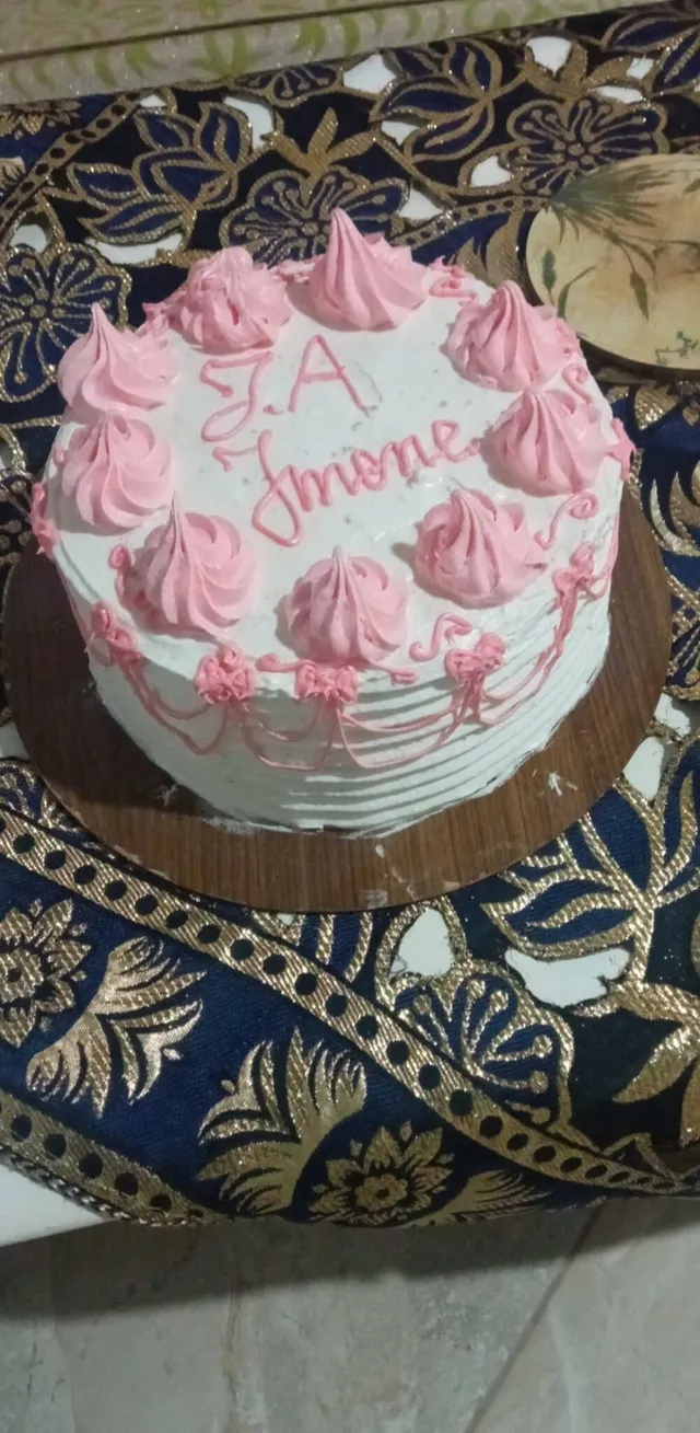 mon premier cake🎂