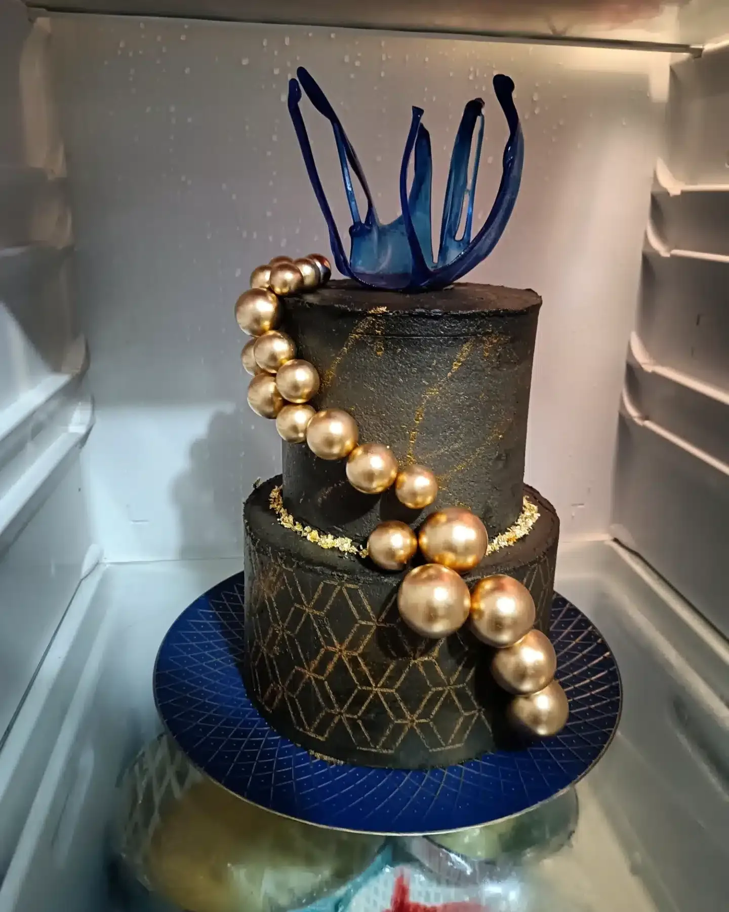 Gâteau anniversaire 2 étages