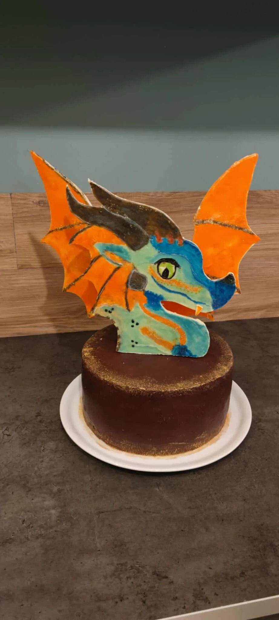 Gâteau d'anniversaire Royaumes de feu !