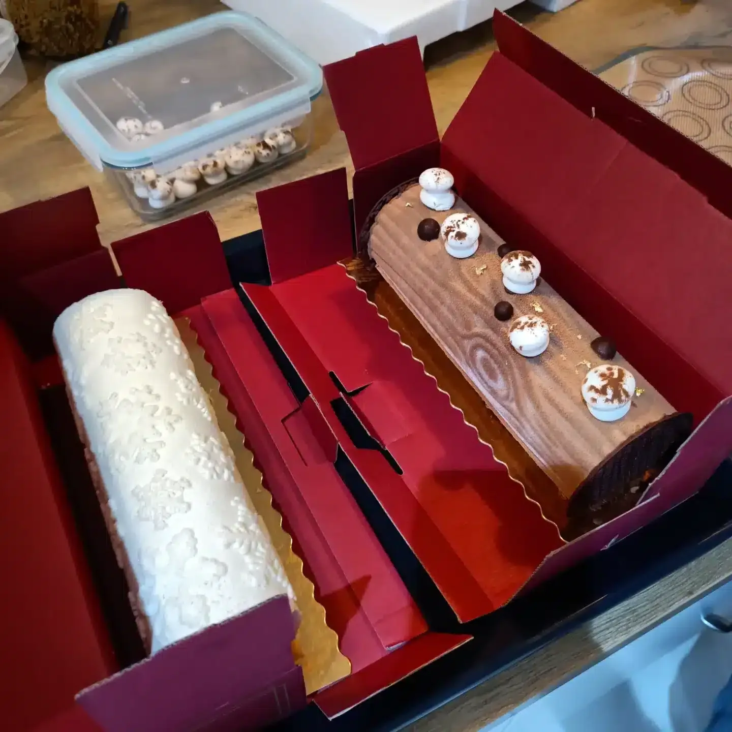 2 bûches pour le réveillon de Noël