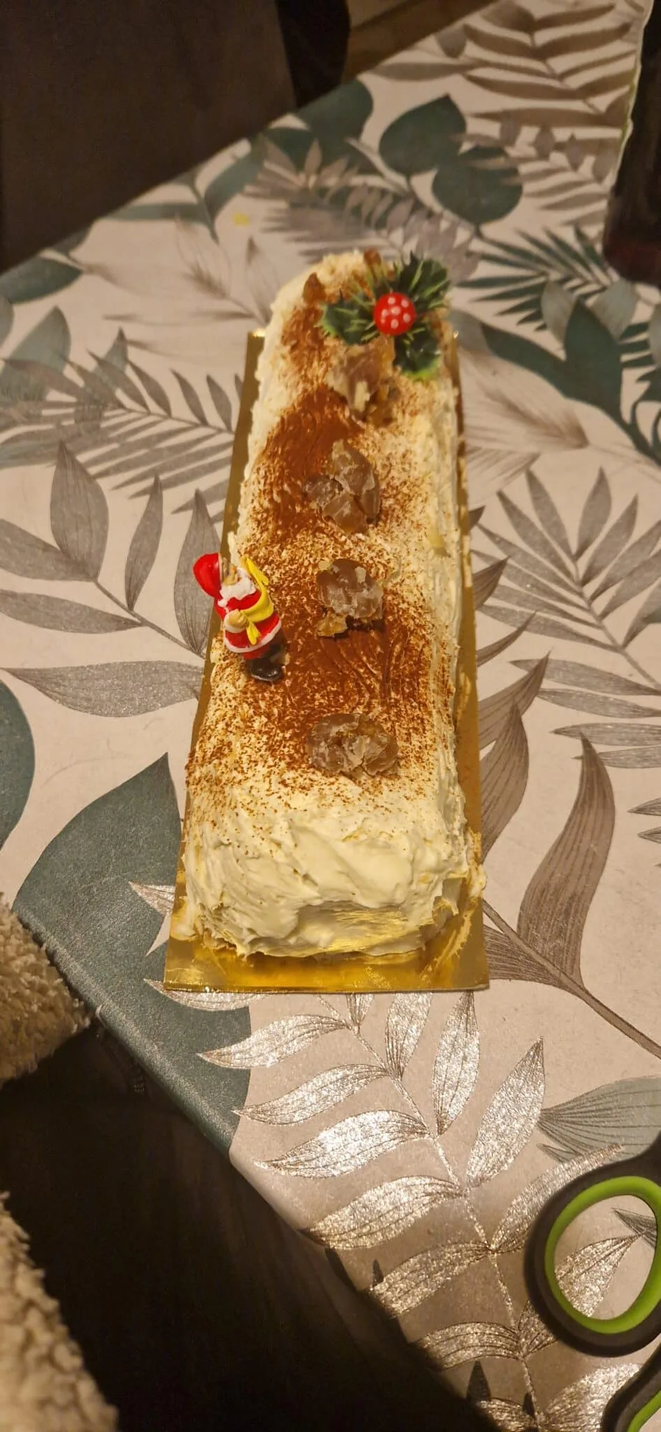 Buche vanille marron