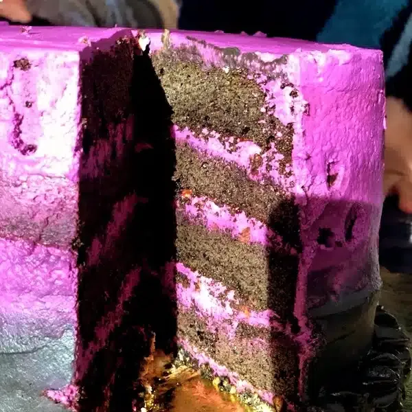 Mercredi Addams birthday cake