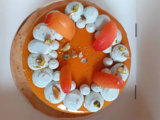 Entremet Abricot pistache