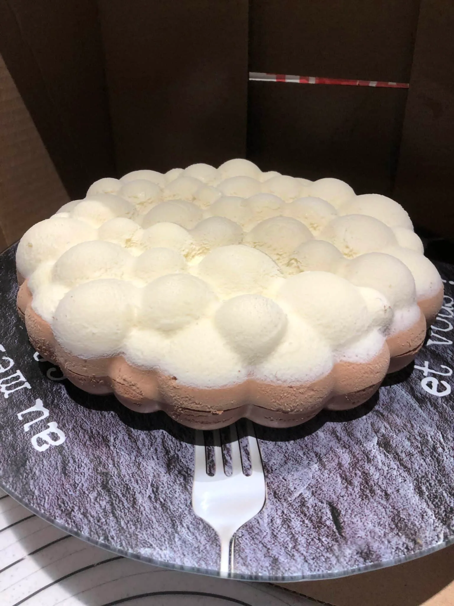 Entremets trois chocolat