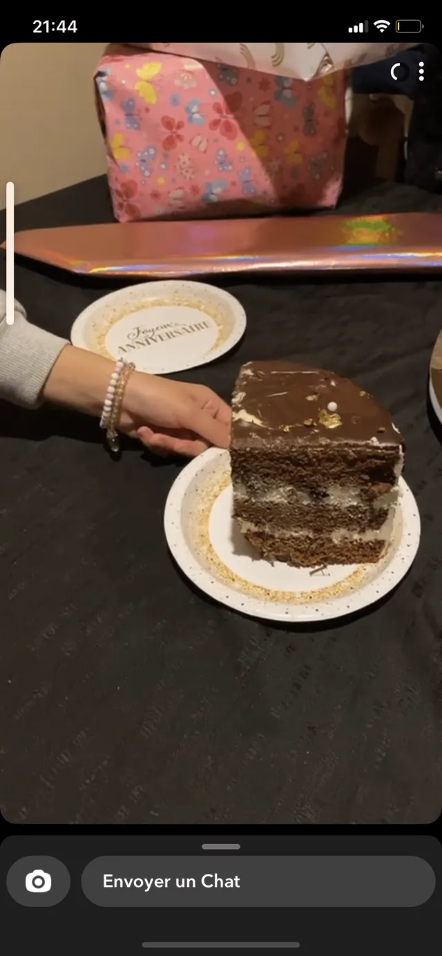 Layer cake chocolat