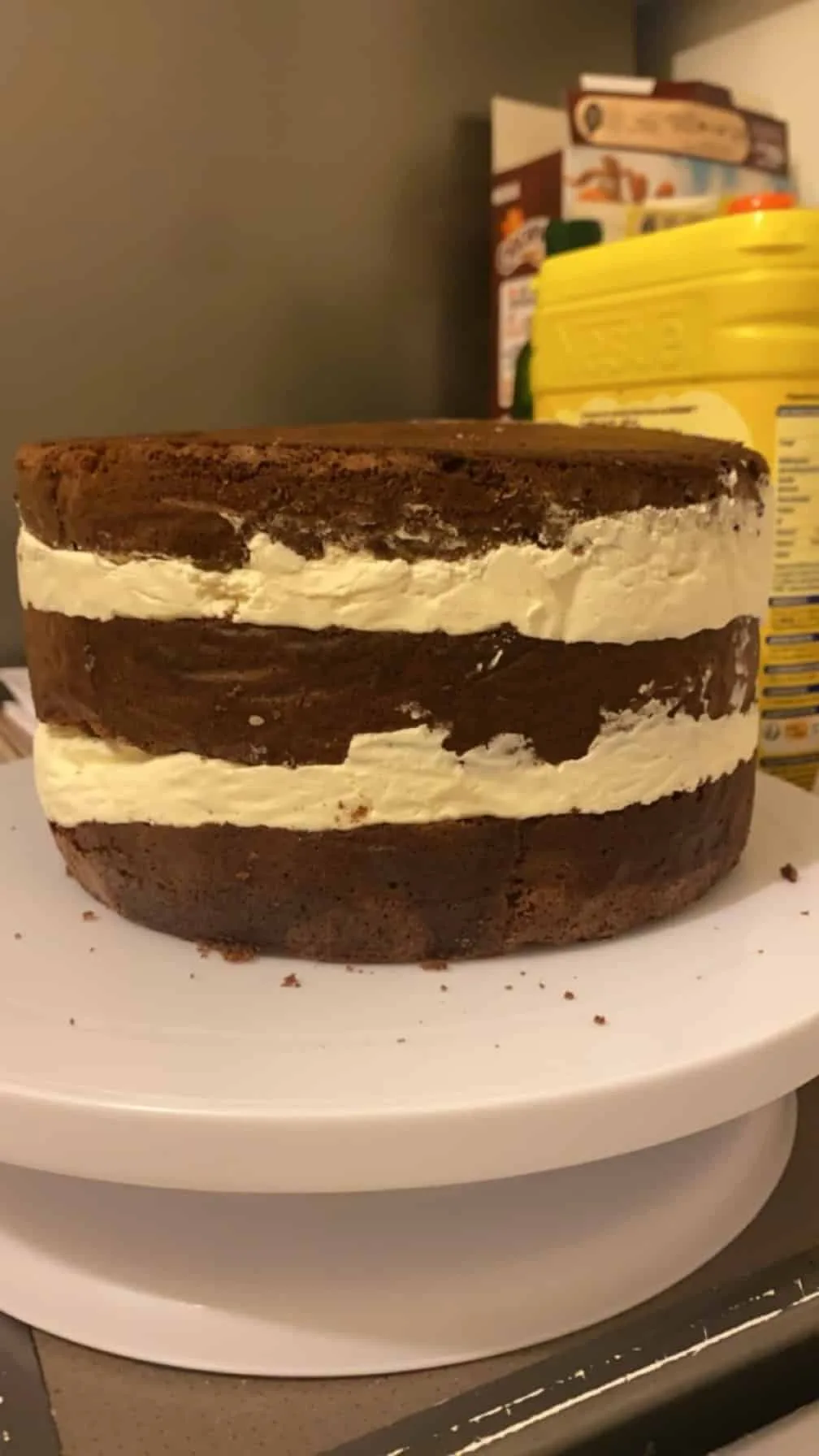 Layer cake chocolat