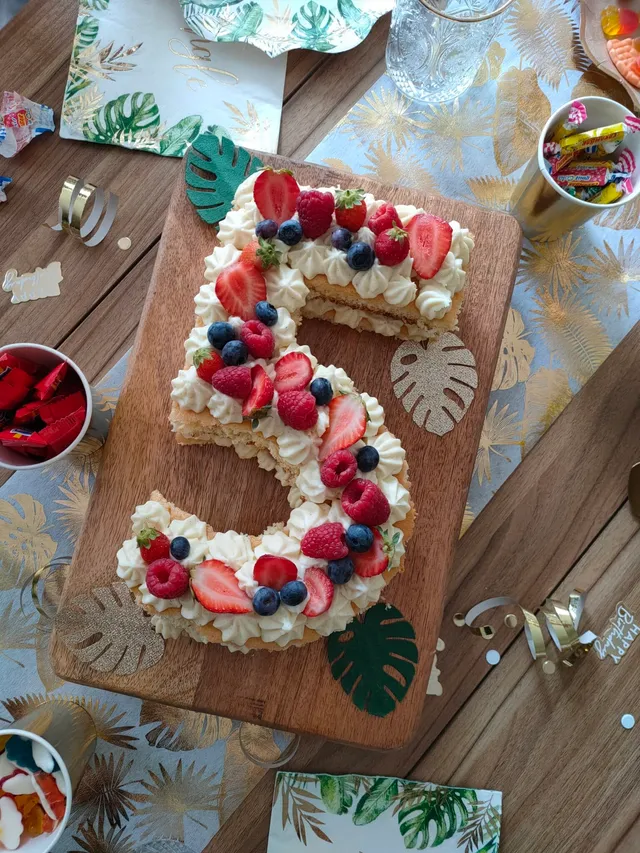 Number cake