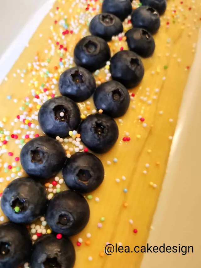 Bûche Gâteau roulé myrtille sans lactose