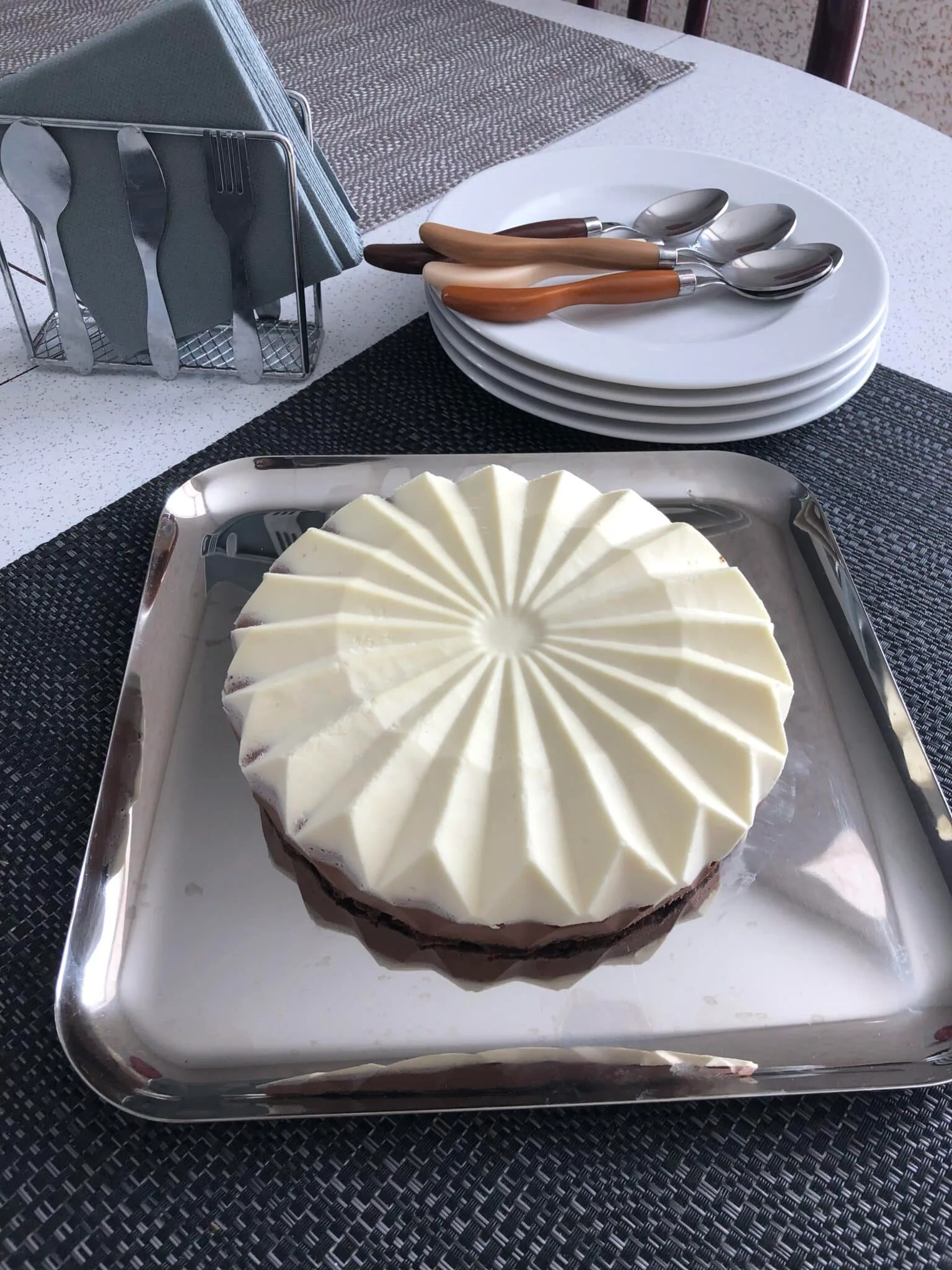 Entremets trois chocolats