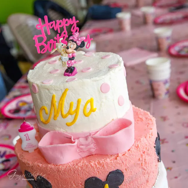 Gâteau d'anniversaire Minnie