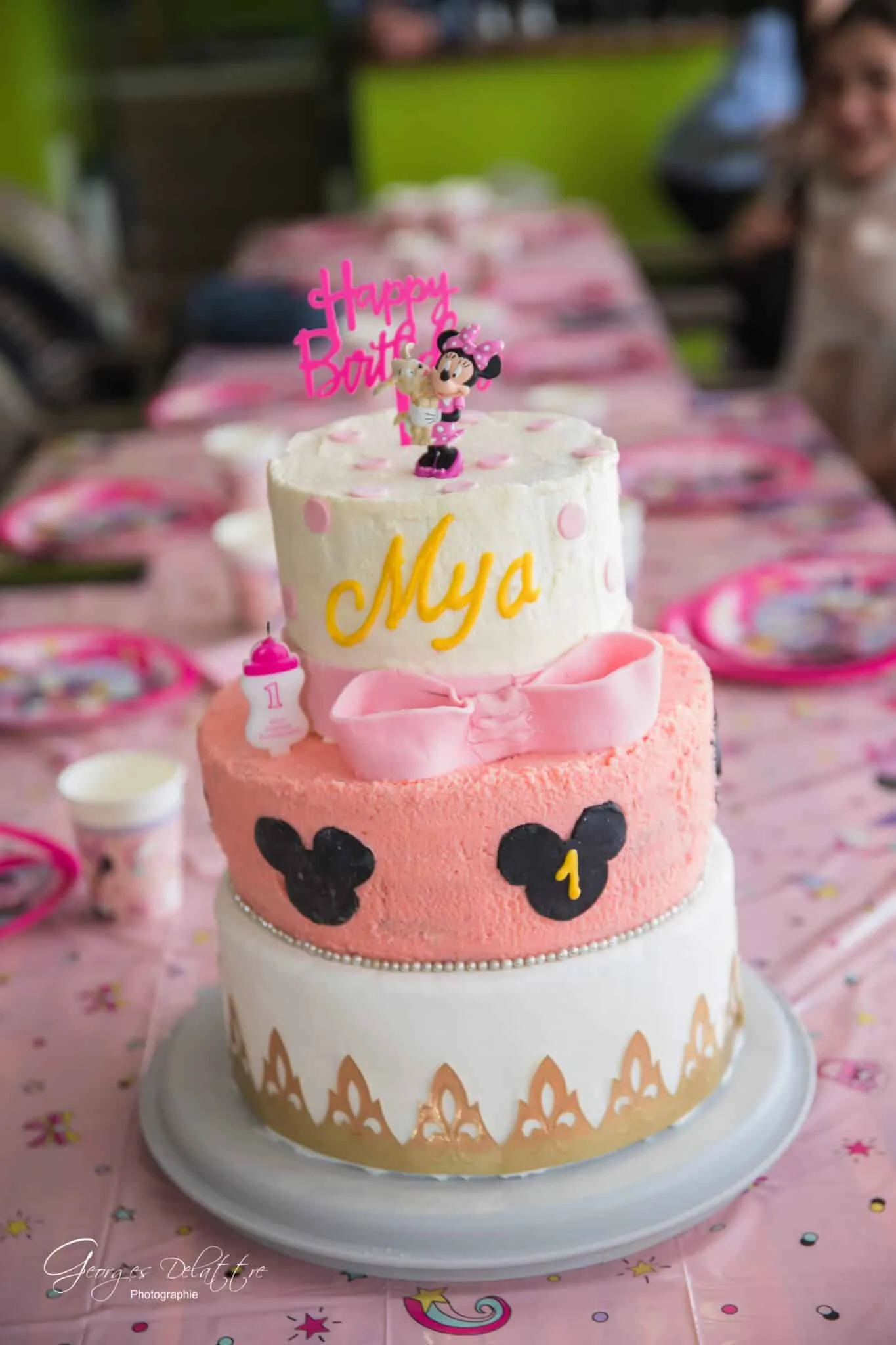 Gâteau d'anniversaire Minnie