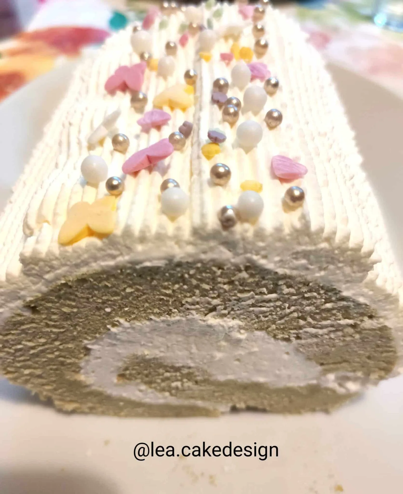 Gâteau roulé au pandan