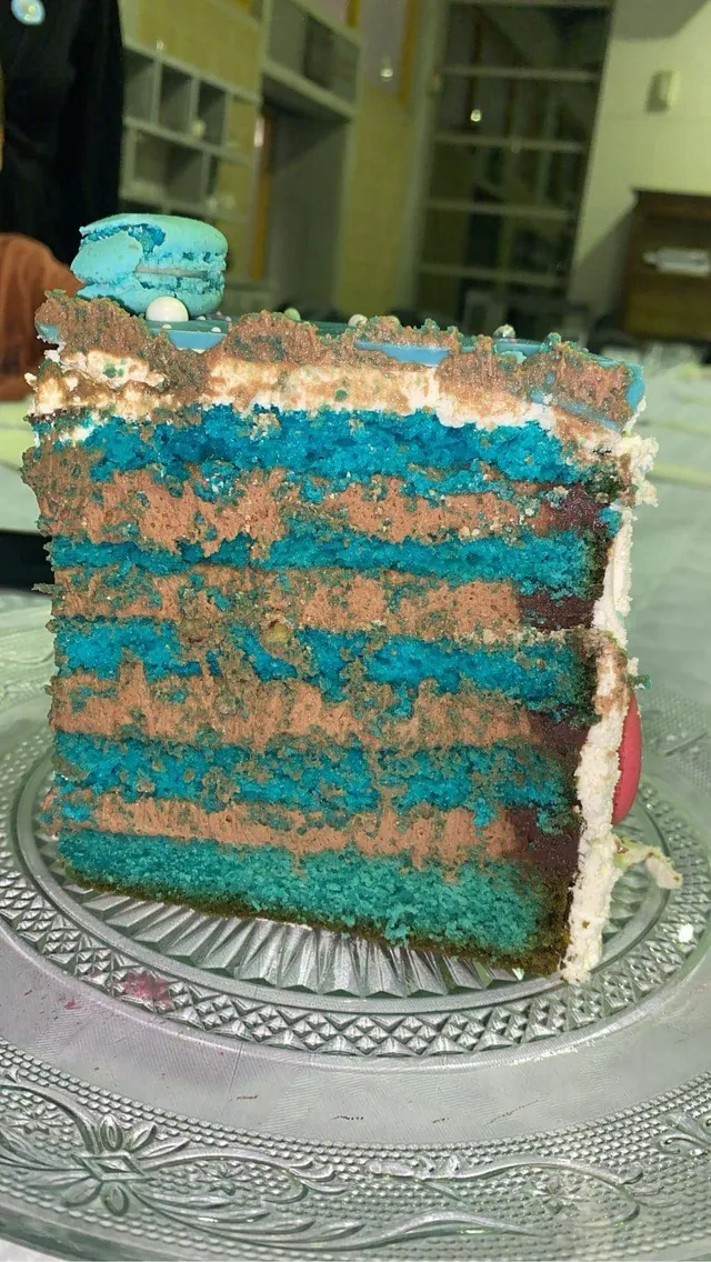 Layer cake baby shower