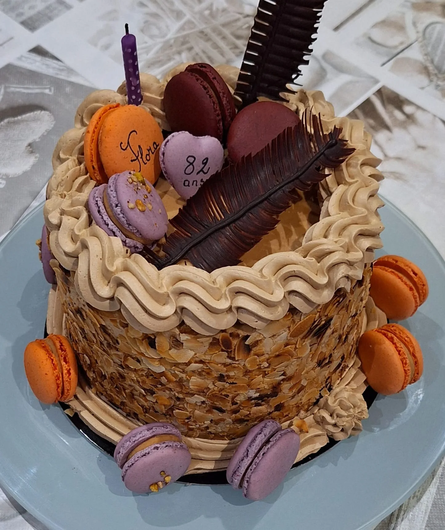 Layer cake moka
