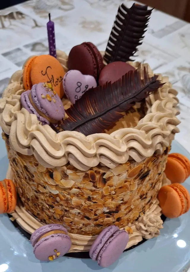 Layer cake moka
