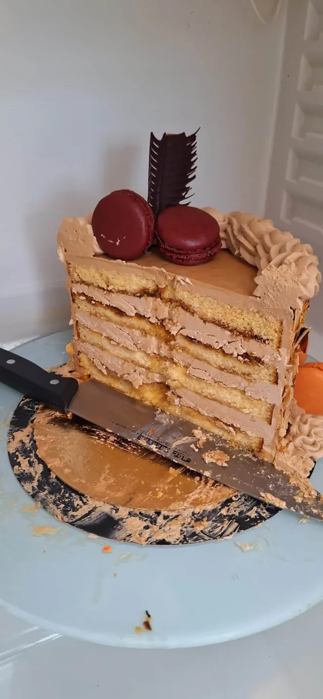 Layer cake moka