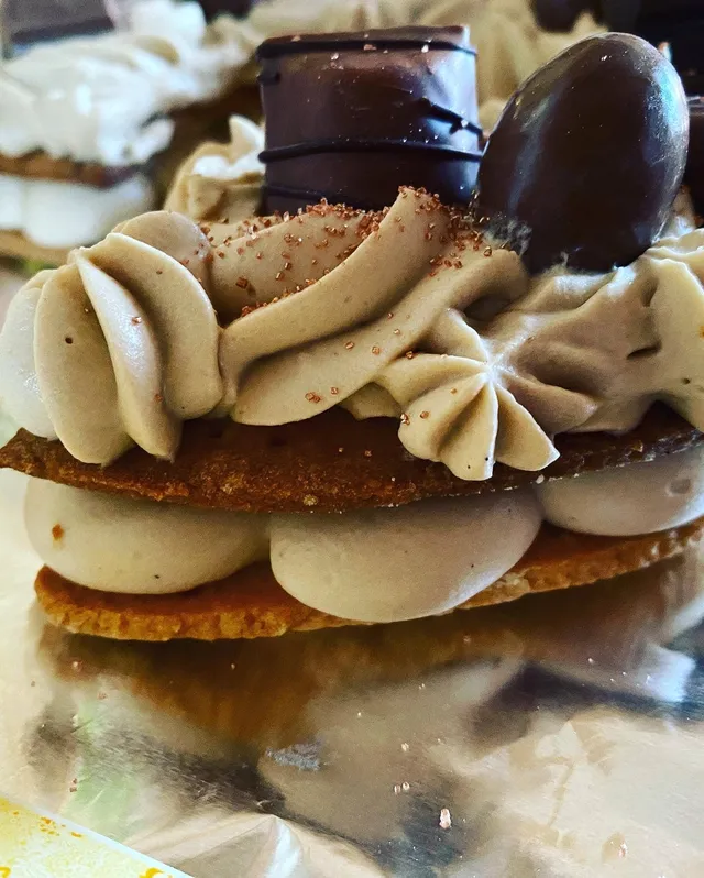 Number cake vanille et chocolat