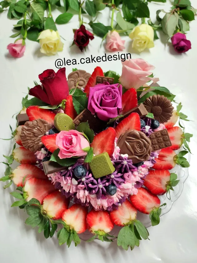 Saint-Valentin Cake