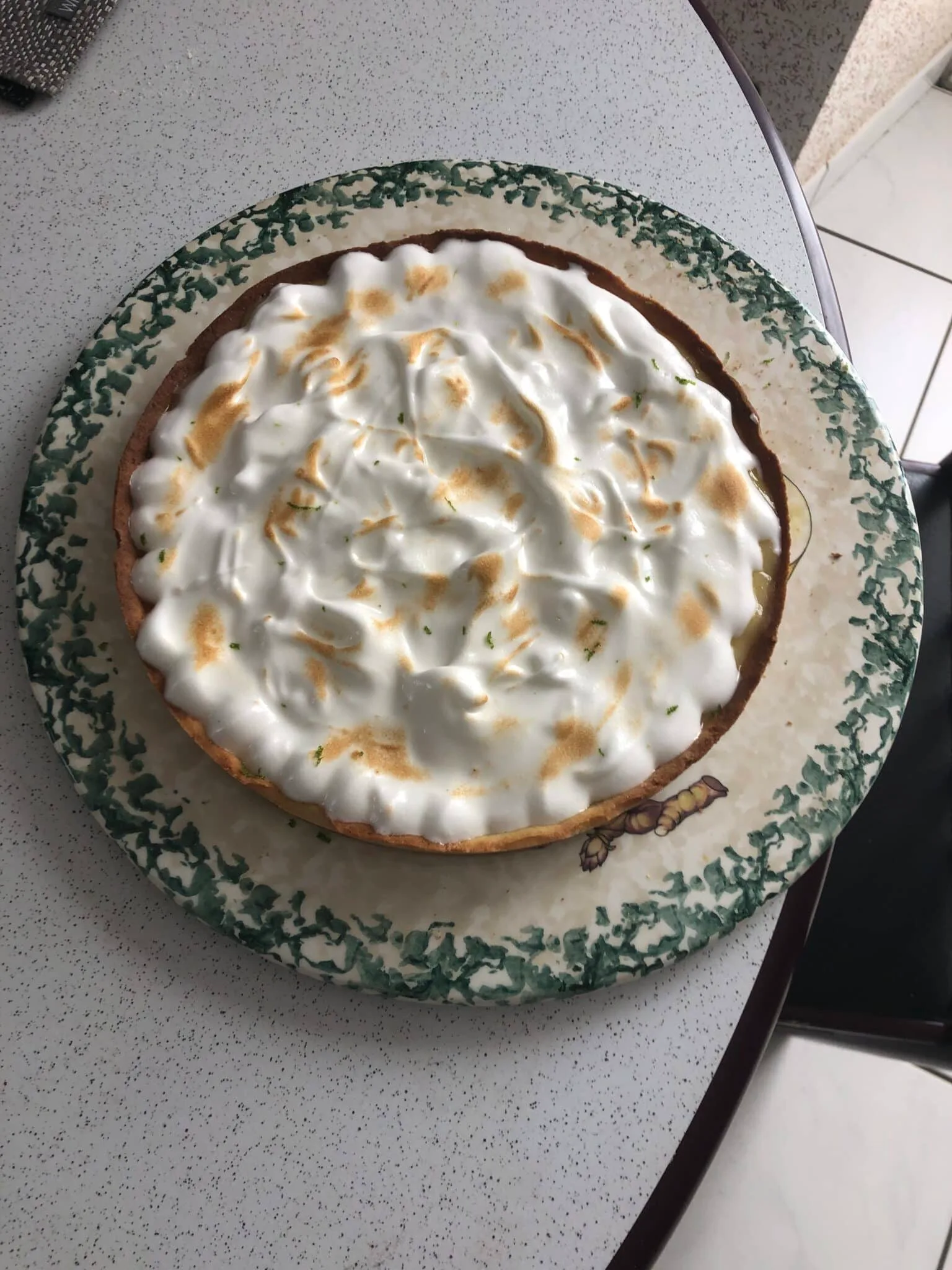 Tarte aux citrons meringuée