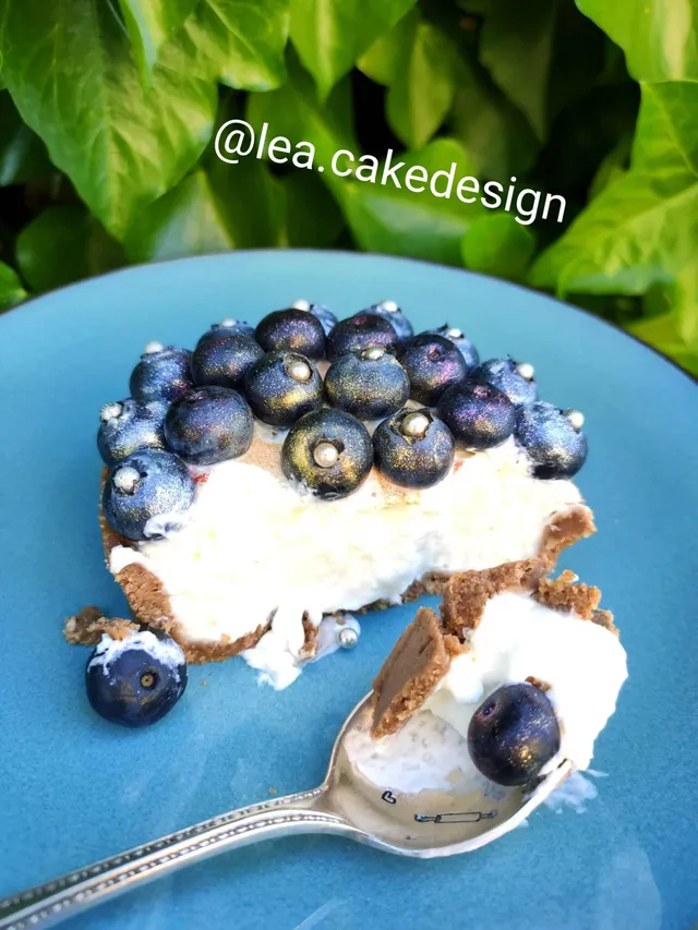 Tartelettes sans cuisson spéculoos myrtille